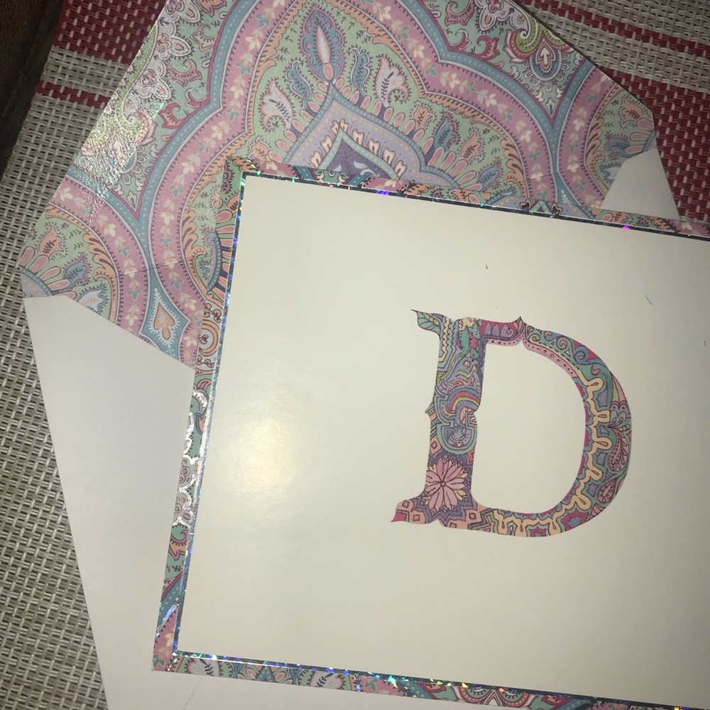 🎄🎁 New Monogram Note Card Sets - Picture 4 of 7